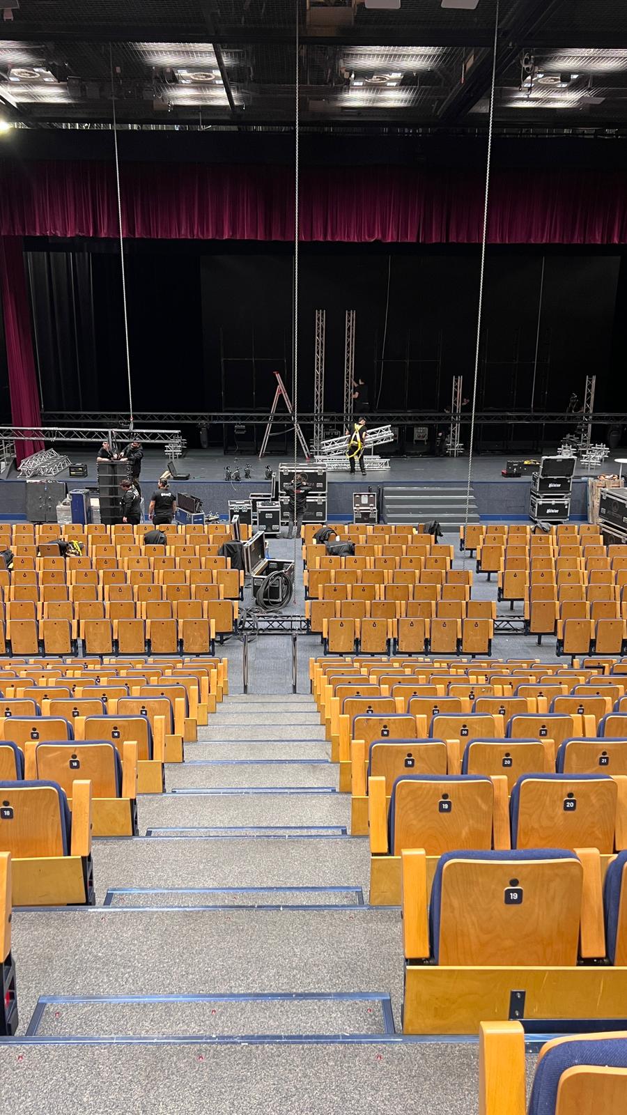 Montaje logístico de evento